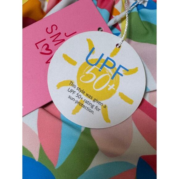 NEW Tropical Adventure Girls RuffleButts swimsuit size 6,  NWT, - Picture 5 of 9